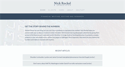 Desktop Screenshot of nickrockel.com